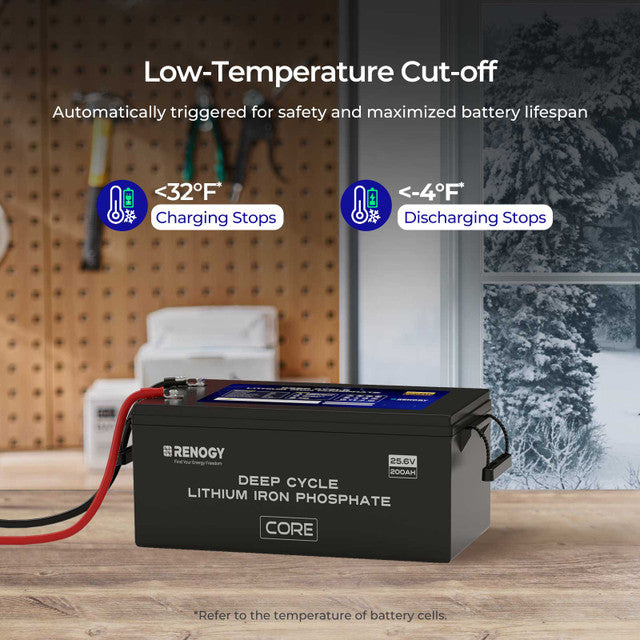 24V 200Ah Core Series Deep Cycle Lithium Iron Phosphate Battery