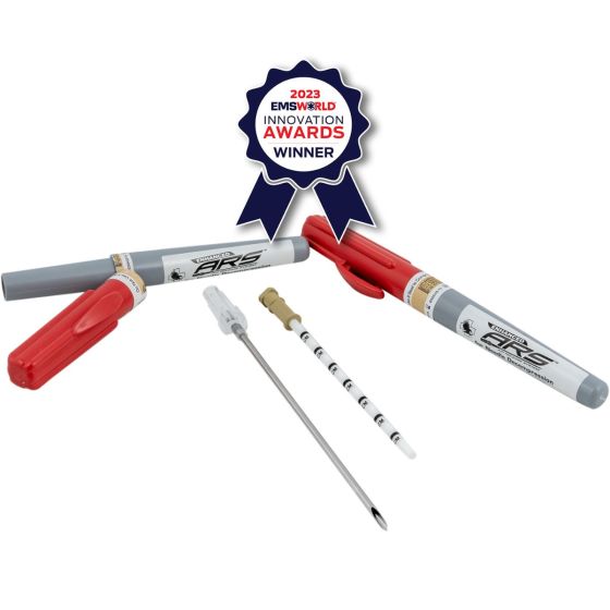 Enhanced ARS 10 GA needle decompression device
