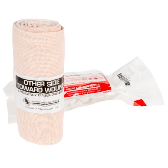 Rolled Responder Emergency Trauma Dressing