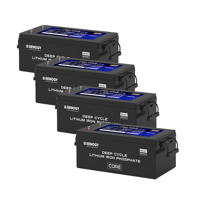 24V 200Ah Core Series Deep Cycle Lithium Iron Phosphate Battery