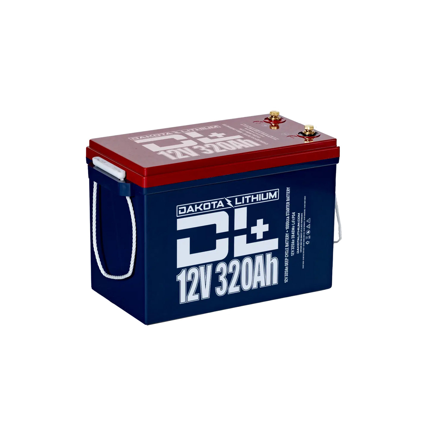 DL+ 12V 320Ah LiFePO4 Dual Purpose Battery