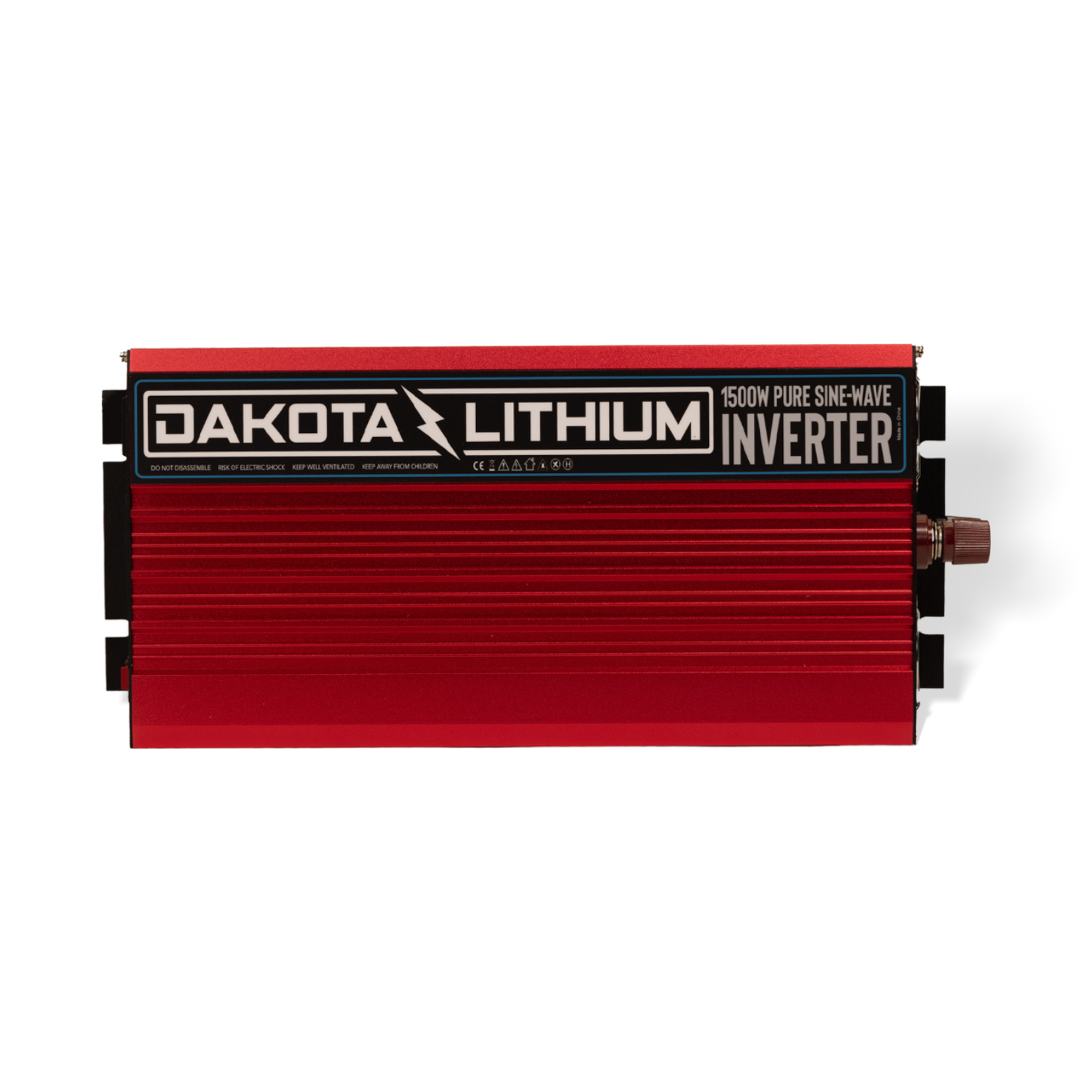 Dakota Lithium 12V 1500 Watt DC to AC Inverter – Pure Sine Wave