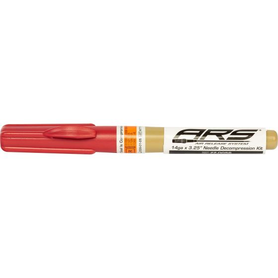 ARS needle decompression 14 gauge 3.25 in