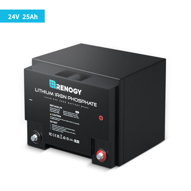 24V 25Ah Lithium Iron Phosphate Battery
