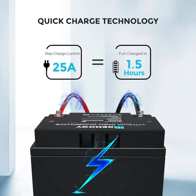 24V 25Ah Lithium Iron Phosphate Battery