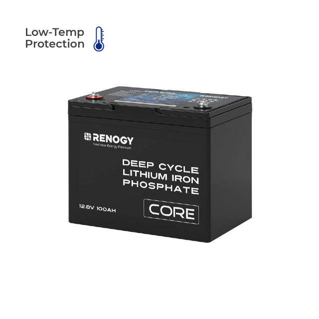 12V 100Ah Core Series Deep Cycle Lithium Iron Phosphate Battery