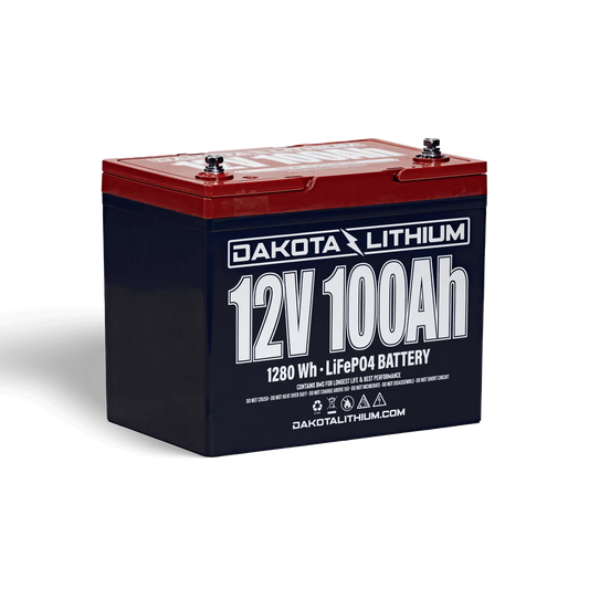 Dakota Lithium 12v 100Ah Deep Cycle LiFePO4 Battery