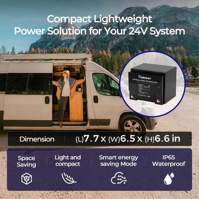24V 25Ah Lithium Iron Phosphate Battery