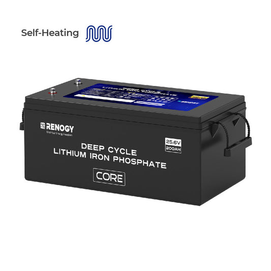 24V 200Ah Core Series Deep Cycle Lithium Iron Phosphate Battery