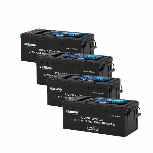 12V 300Ah Core Series Deep Cycle Lithium Iron Phosphate Battery w/Self-Heating