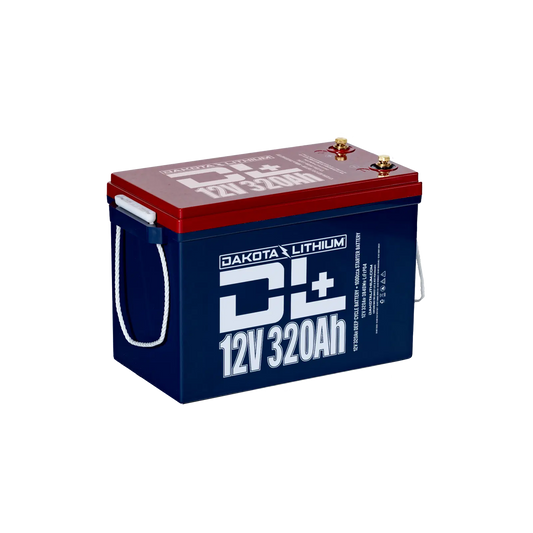 DL+ 12V 320Ah LiFePO4 Dual Purpose Battery