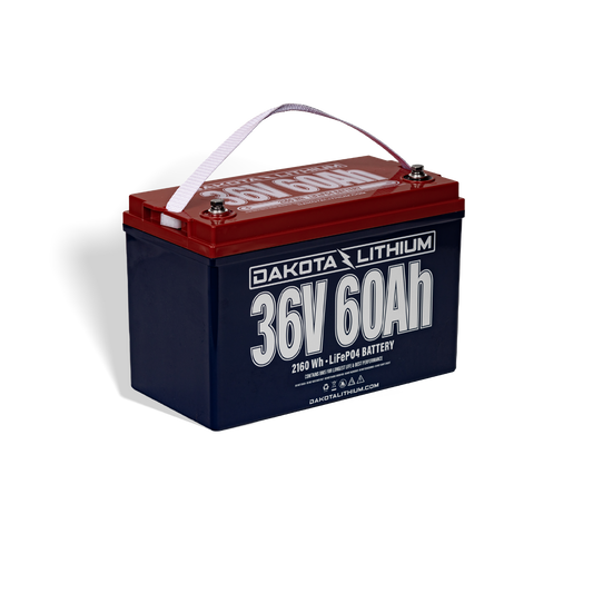 Dakota Lithium 36V 60Ah Deep Cycle LiFePO4 Single Battery