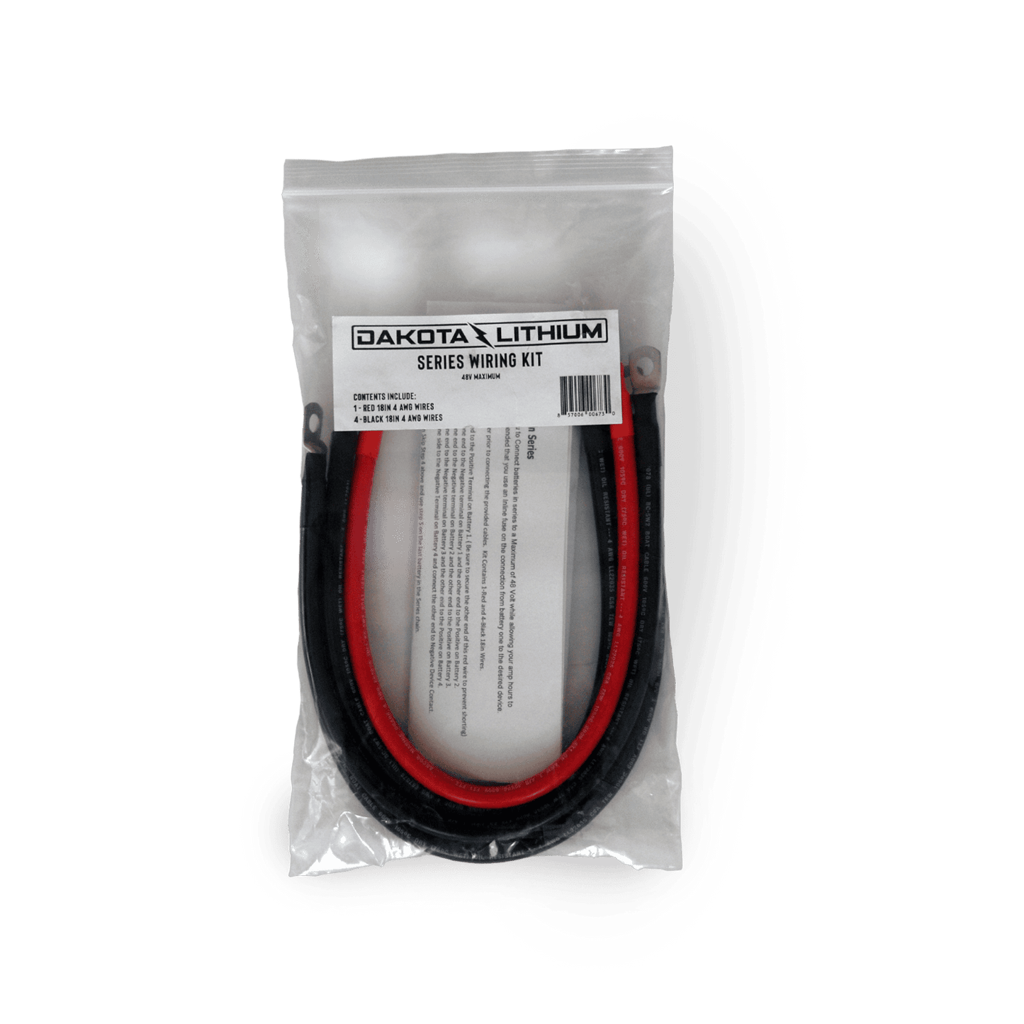 Series Wiring Kit for 12V Batteries to 24V, 36V or 48V