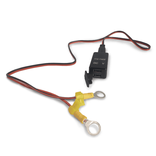 USB Phone Charger, Voltmeter, & Terminal Adapter Wiring Kit