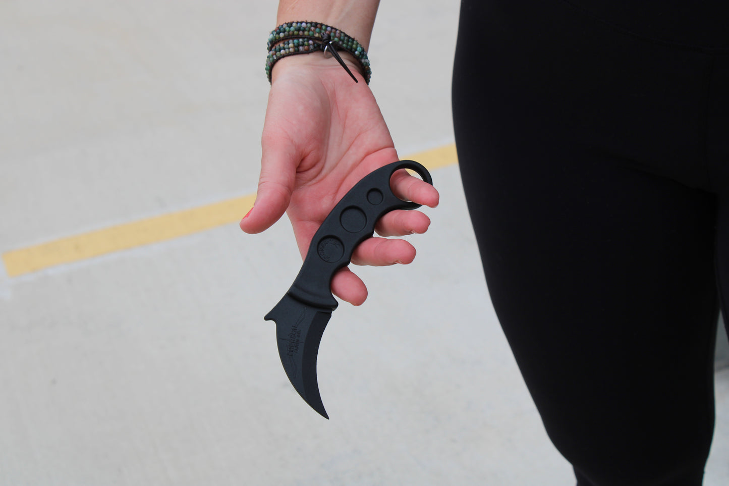 Emerson non-metallic karambit knife with IWB sheath – discreet everyday carry blade