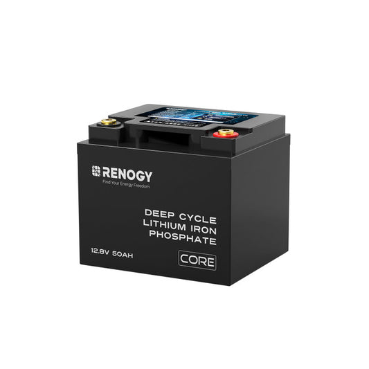 12V 50Ah Core Series Deep Cycle Lithium Iron Phosphate Battery