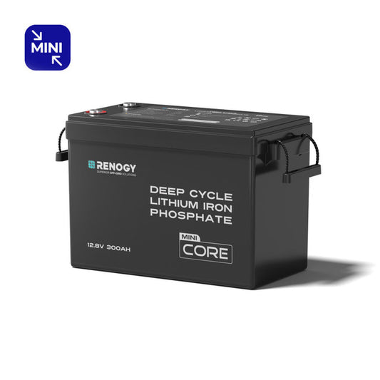 Core Mini - 12.8V 300Ah Lithium Iron Phosphate Battery w/ Low-Temperature Protection