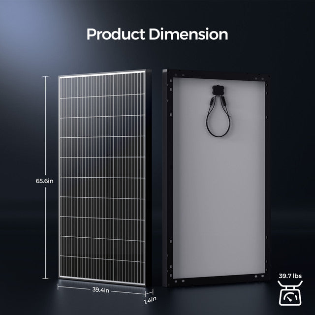 320 Watt Monocrystalline Solar Panel Kit